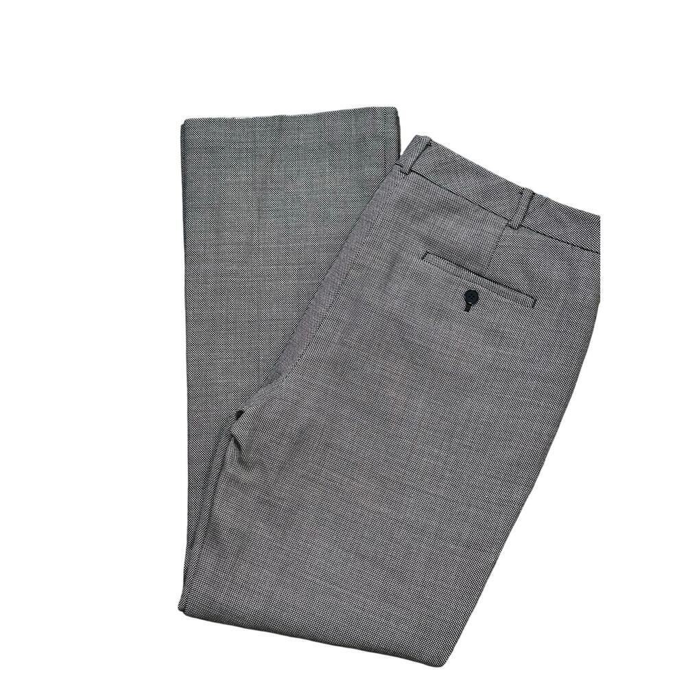Talbots Gray black Heritage Wool Blend Straight Leg Dress trousers Pants Size 12